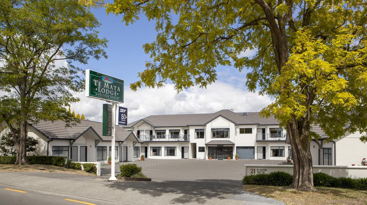 Te Mata Lodge Havelock North Exterior foto